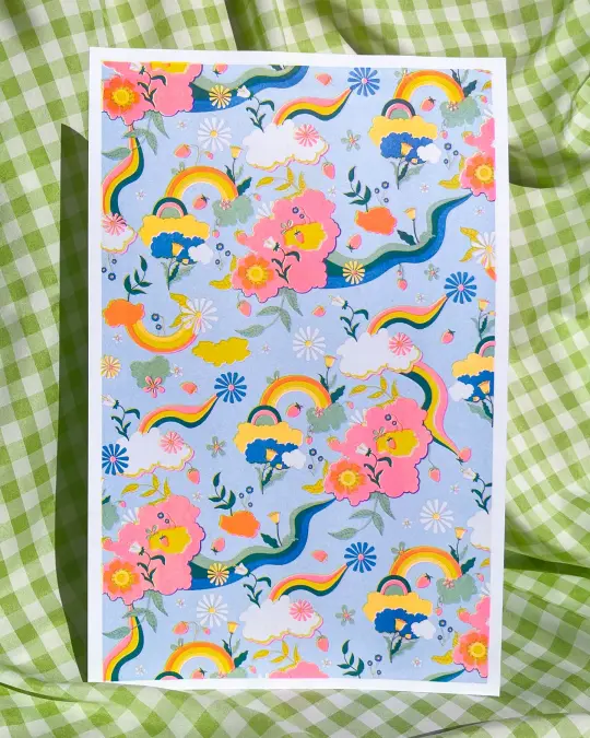 Daydreamer Riso Print