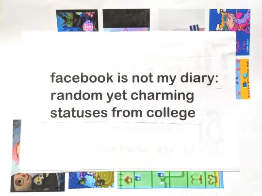 facebook is not my diary