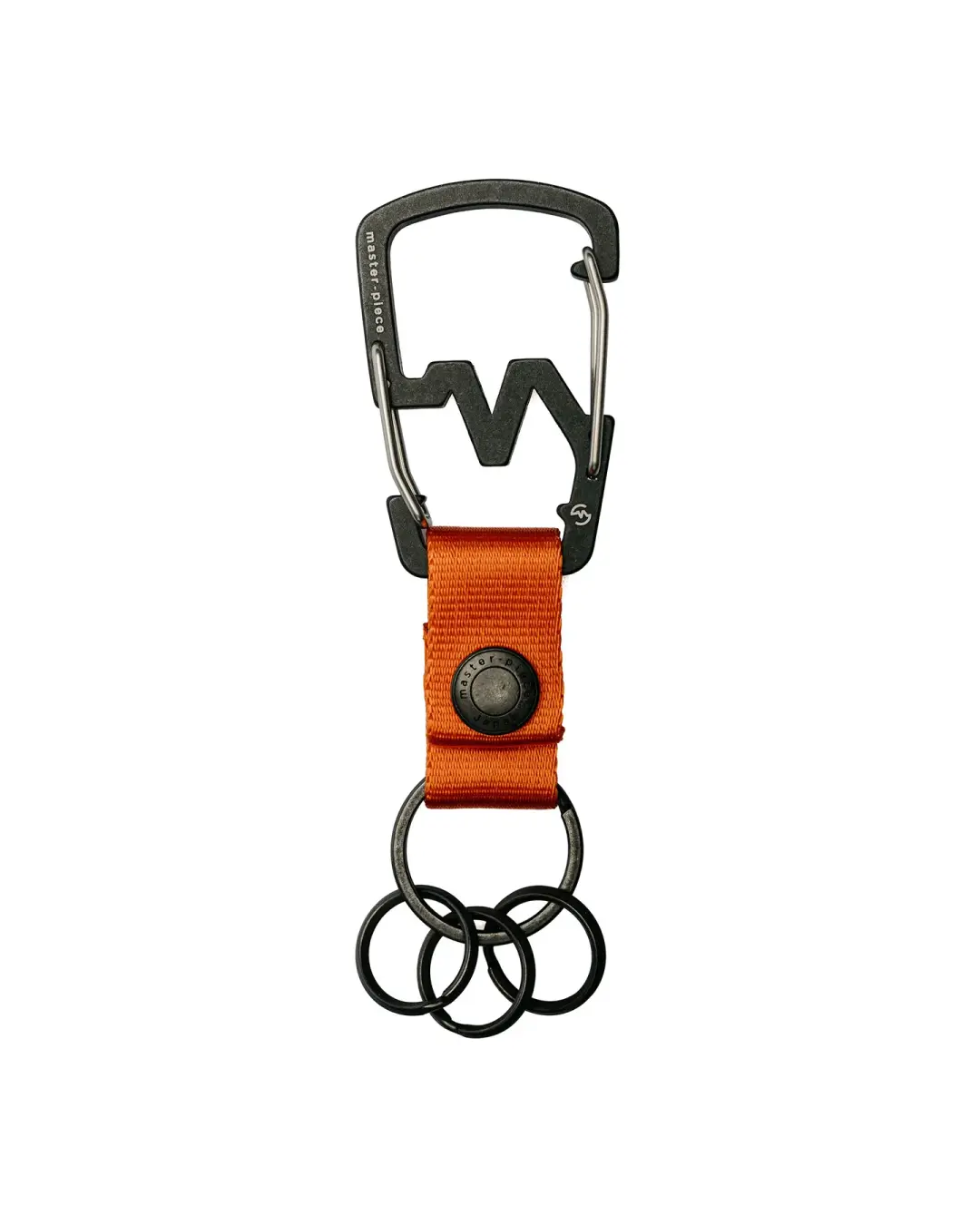 master-piece M-Carabiner Key Ring Key Chain Orange
