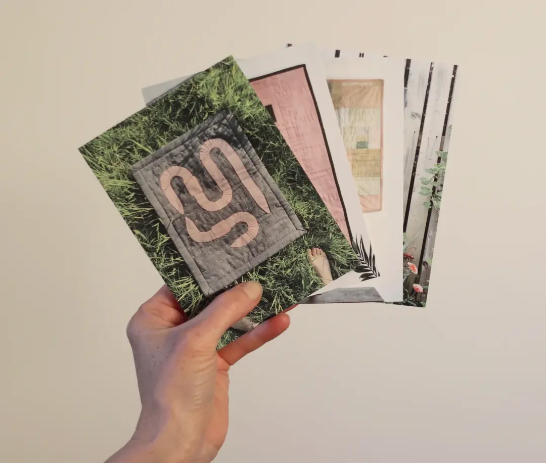 Wall hanging postcard set of 4