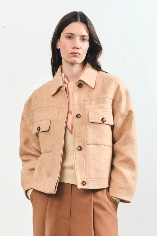 VATHILDA – VESTE EN LAINE