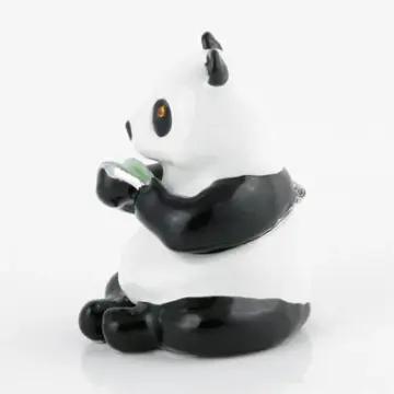 Charming Panda Bear Trinket Box