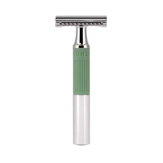 MÜHLE NEO Safety Razor, Closed Comb, Salvia Green