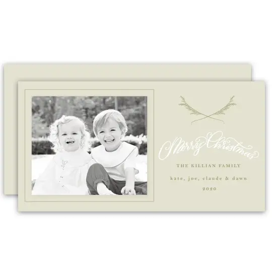 Merry Christmas Holiday Card