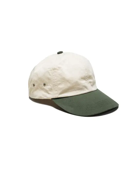 Phigvel Combination Bill Cap Ivory/Green