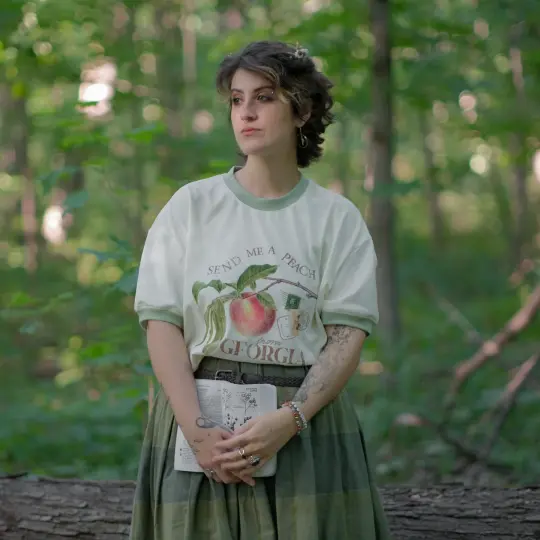 A Peach from Georgia // Ringer T-Shirt