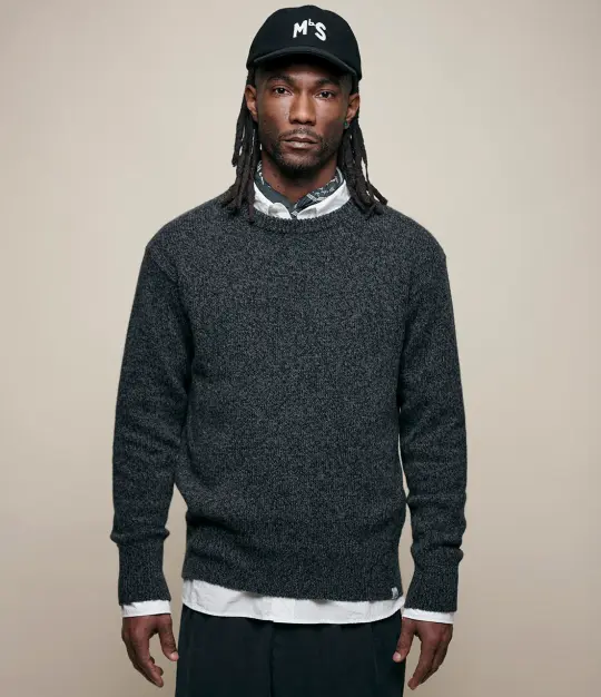 Sturdy Merino Wool-Cashmere Sweater