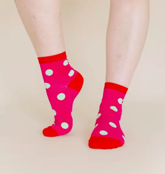 DRAGON FRUIT DOT SOCKS