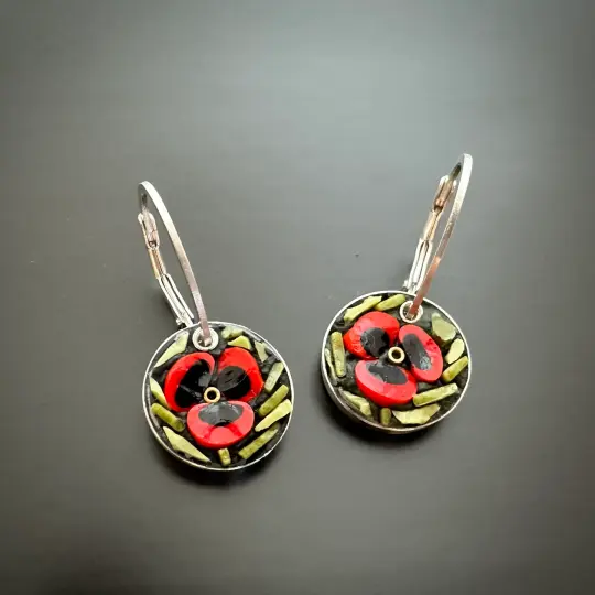 Poppy Hoops