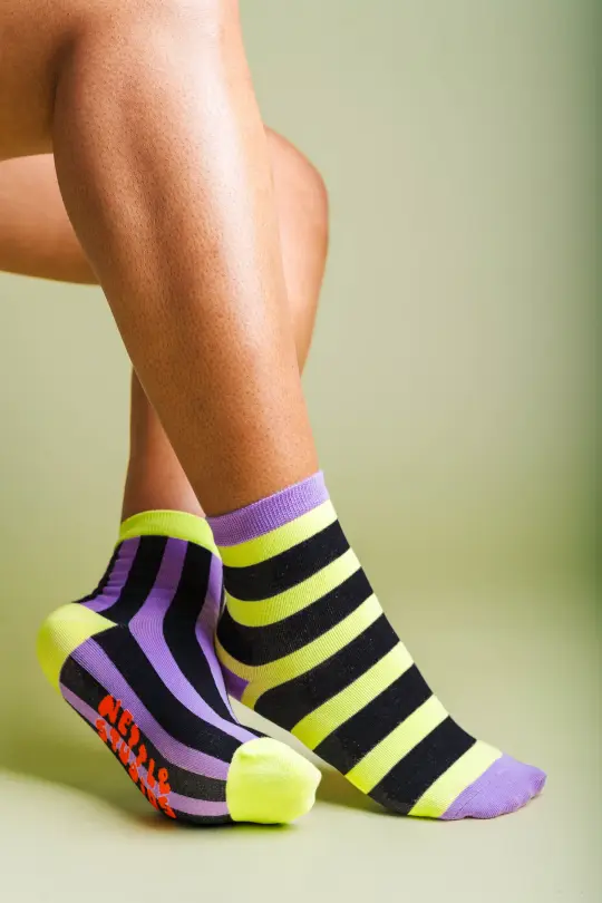 WITCHY STRIPE SOCKS