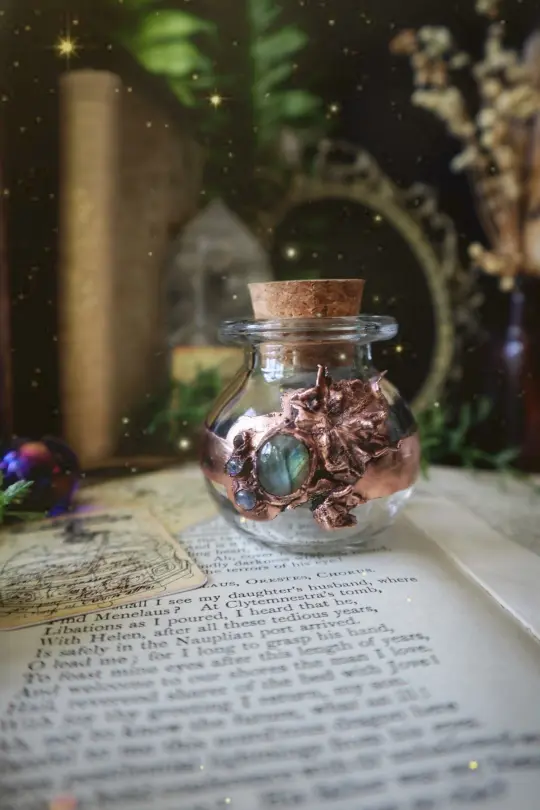 Celestial Alchemy Potion Bottle