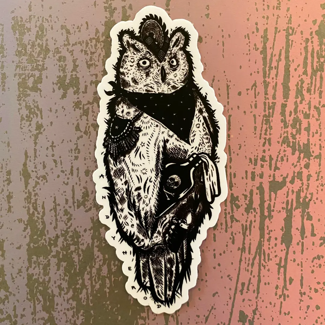 You Might Be a Hero Vinyl Sticker