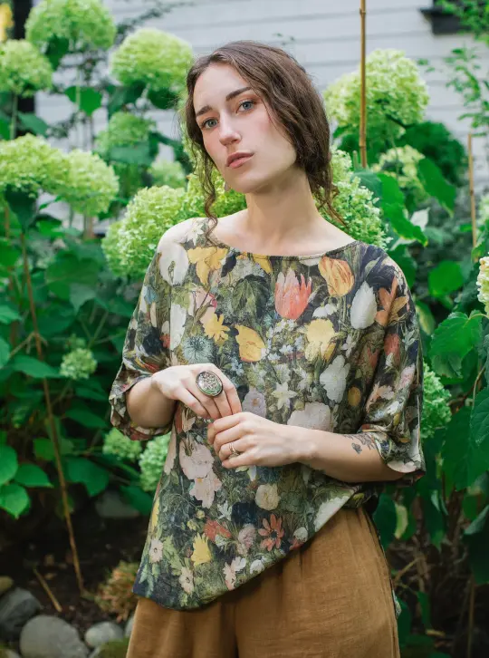 I Dream in Flowers Luxe Tee