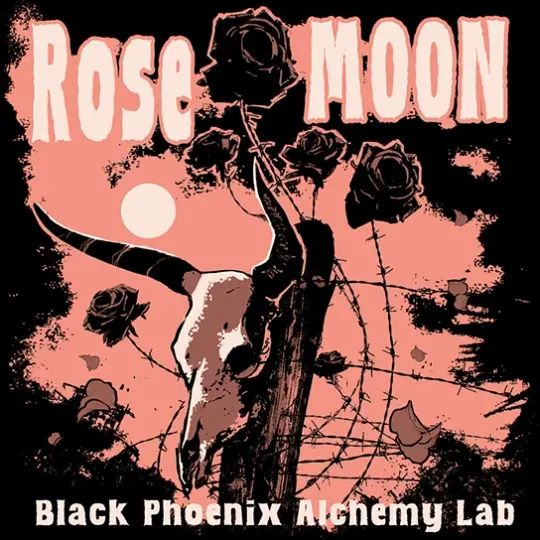 Rose Moon 2026 Sticker