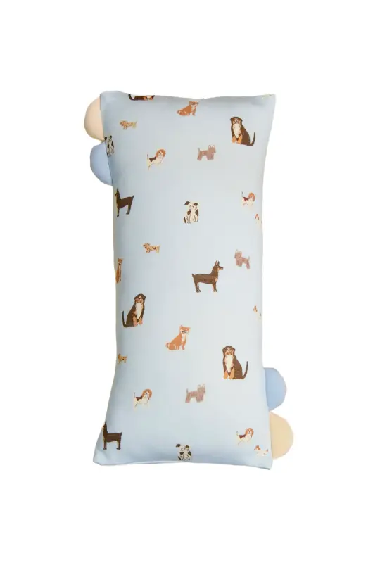 Bamboo Pillow Set - Blue Doggies