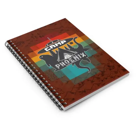 Official Camp Phoenix Spiral Notebook | 6x8 Ruled Line