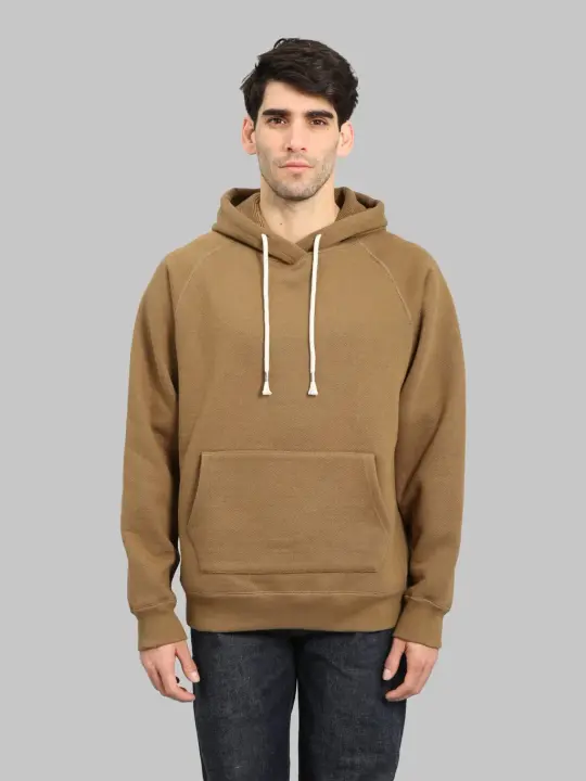 Wonder Looper Pullover Hoodie 876gsm Double Heavyweight French Terry Dune