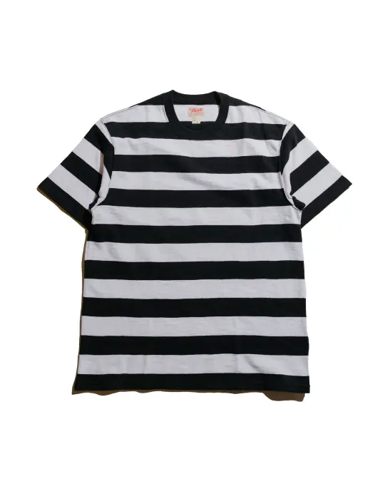 The Real McCoy's BC24002 Buco Stripe Tee S/S White