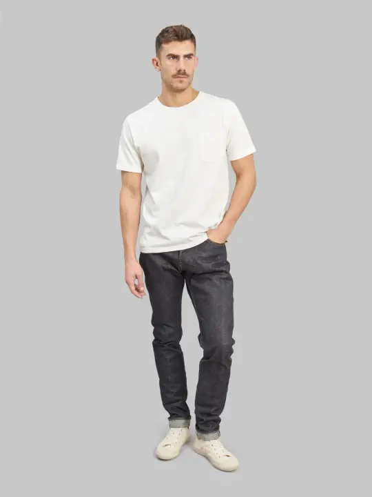 Momotaro Jeans 0405-SP Going To Battle 15.7oz High Tapered Jeans