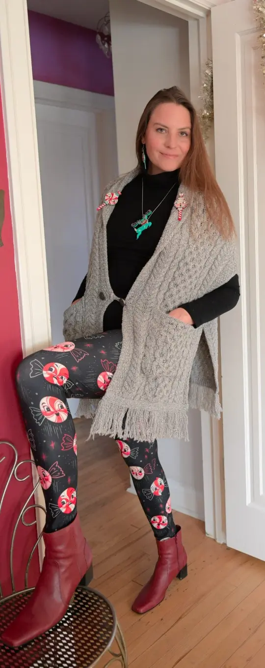 Twilight Merrymint Flight High-Waisted Leggings