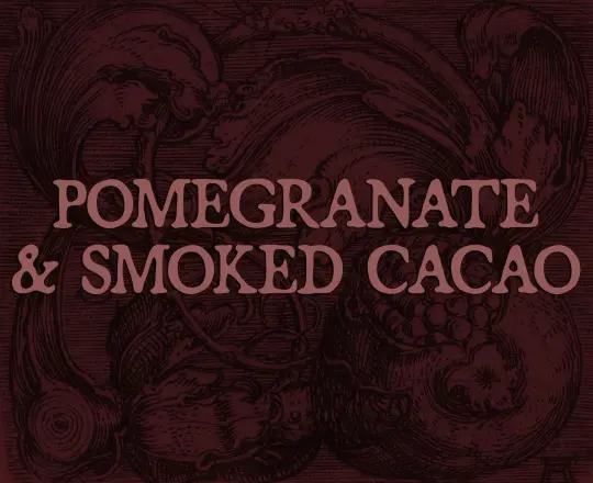 Pomegranate and Smoked Cacao Perfume Oil