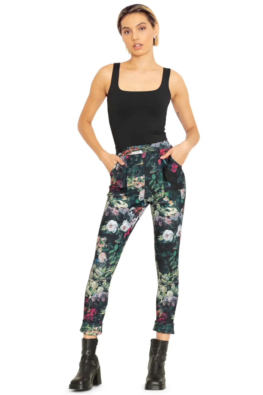 Take My Monet Cuffed Pants