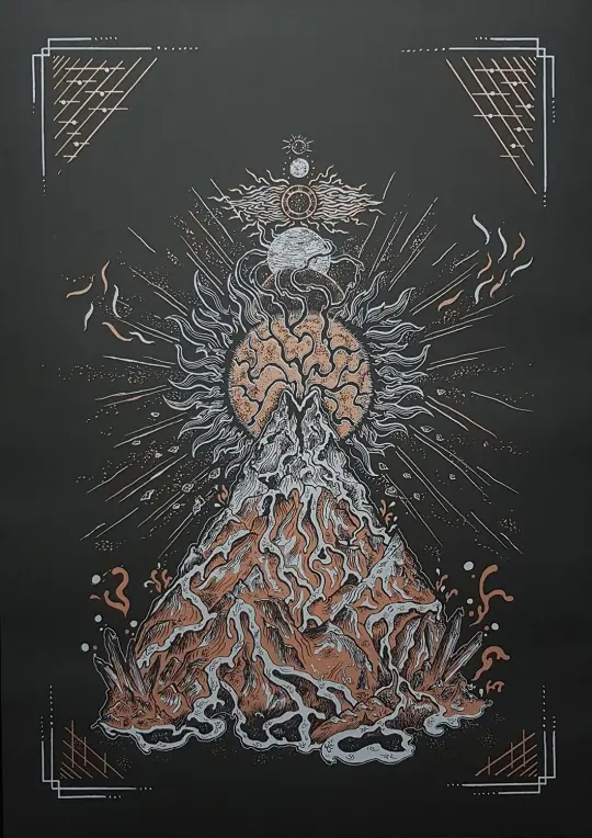 Art Print 'RED SUN' (2018)