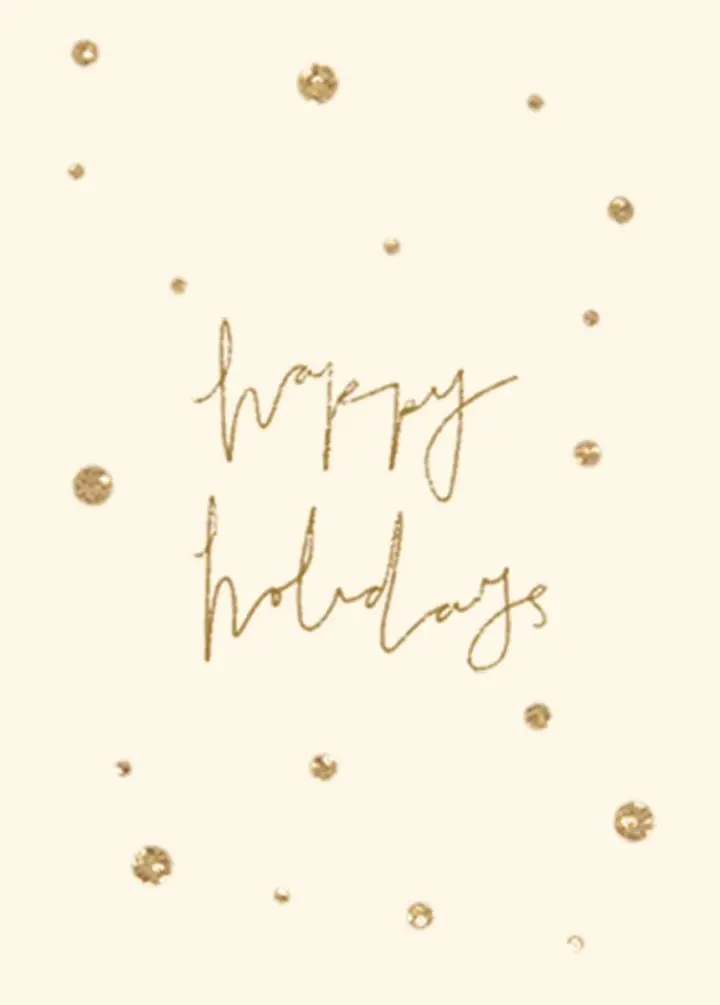 Holiday Gift Card