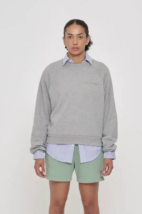 Heather Raglan Sweatshirt