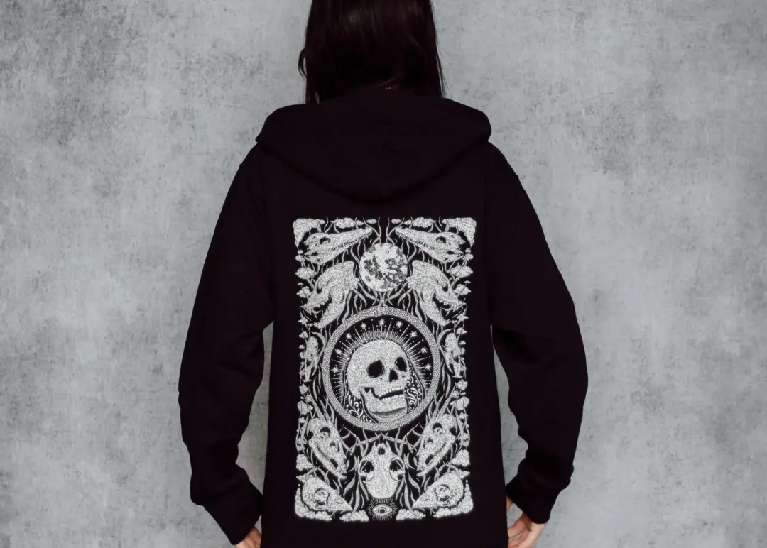 The Ossuary Zip Up Hoodie