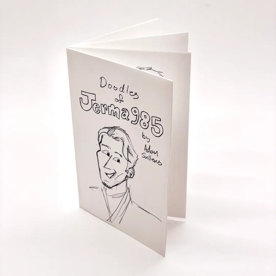 Doodles of Jerma985 Mini Zine
