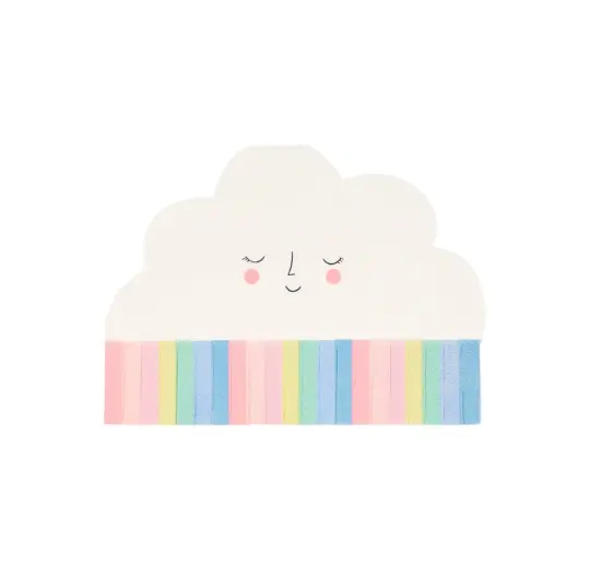 Meri Meri Rainbow Sun Cloud Napkin