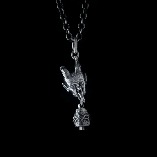 Krampus with Bell Pendant (MTO)