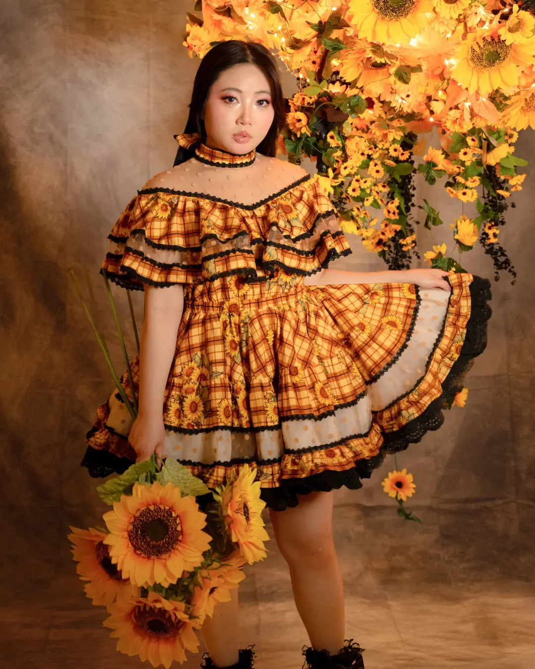 Sunflower Carousel Dress (Pre-Order CLOSED)(ESD: October 20th - 30th, 2026)