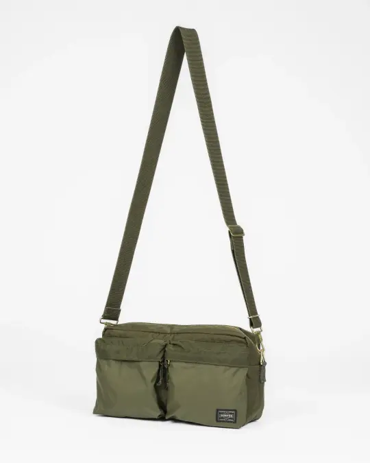Porter - Yoshida & Co. - Force 2Way Waist Bag - Olive