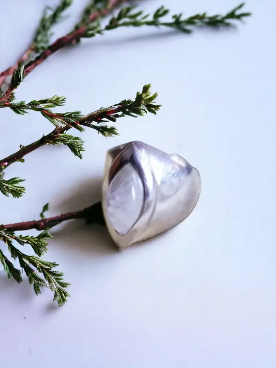 Silver Moonstone Ring