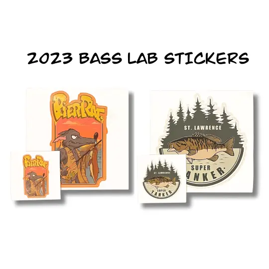 2023 Bass Lab Stickers