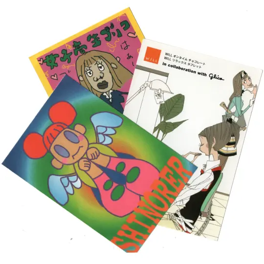 illustration postcards