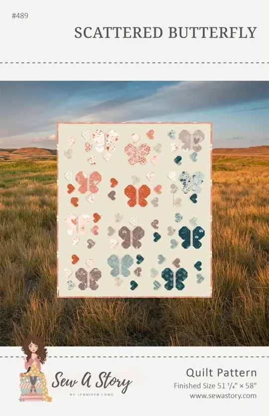 Scattered Butterfly Pattern