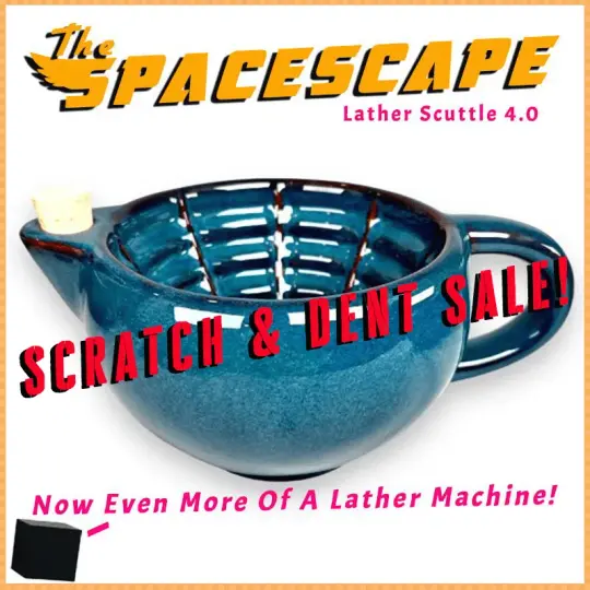 Phoenix Shaving Spacescape Scuttle SECONDS | Slightly Imperfect, Fully Functional