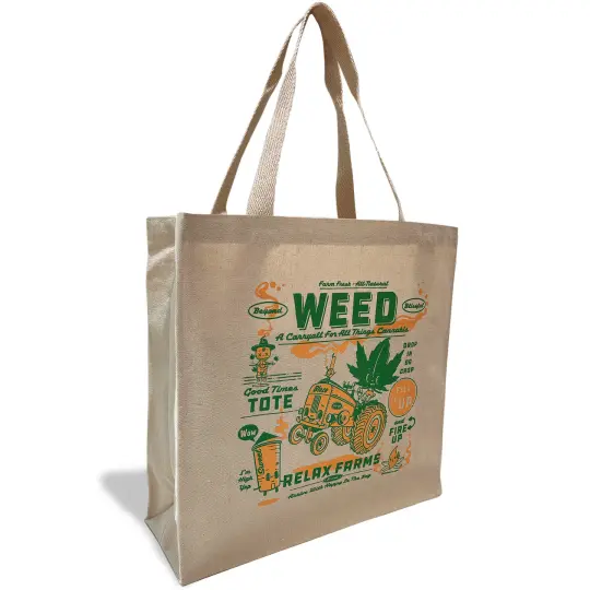 Relax Farms Canvas Tote Bag
