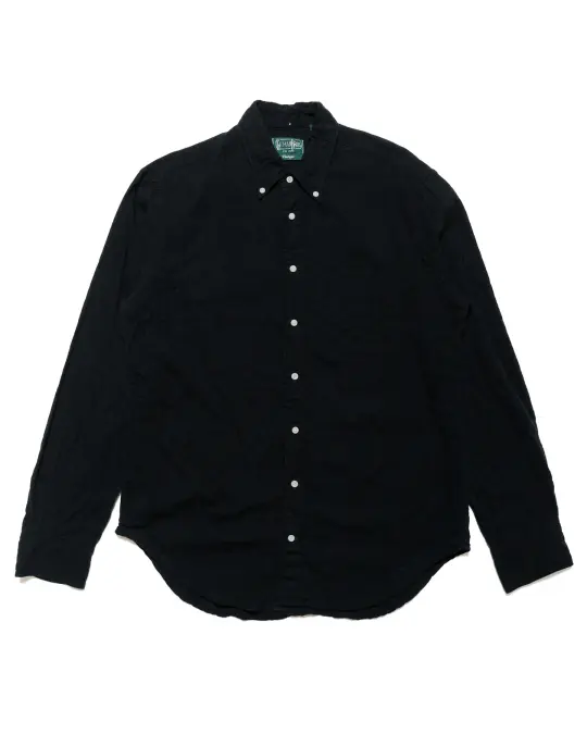 Gitman Vintage Bros. Black Overdye Oxford Long Sleeve