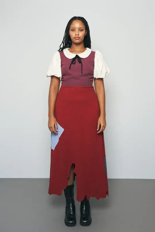Snow Rags Dress Thick Linen