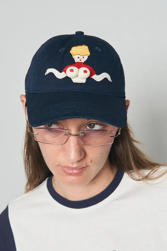 Hello World Dad Cap Blonde