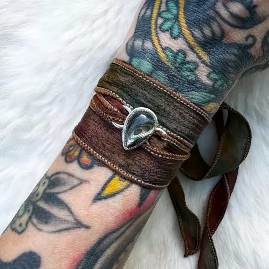 Abalone Silk Wrap