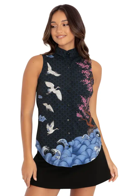 Flight Of Tsuru Business Time Shirt
