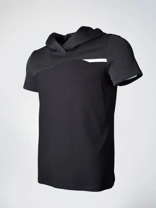 MTS men's hooded t-shirt