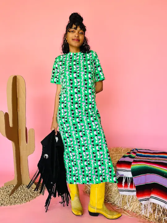 Jersey Maxi Dress Sssnakes