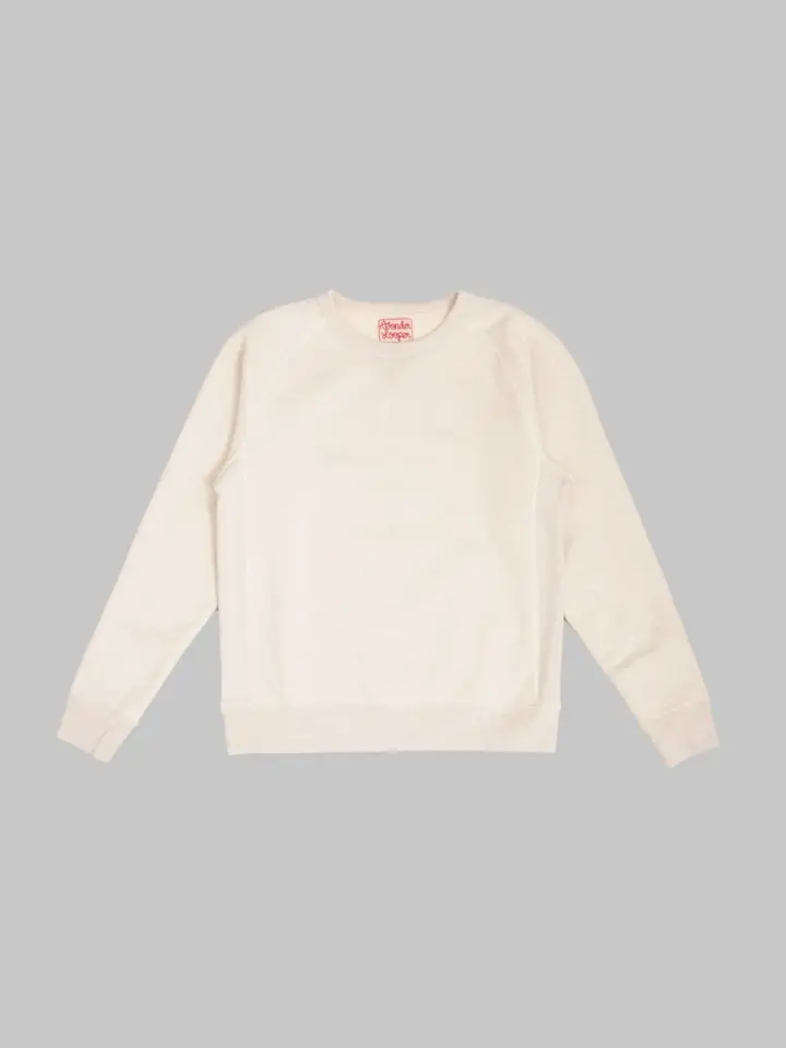 Wonder Looper Pullover Crewneck 876gsm Double Heavyweight French Terry Oatmeal