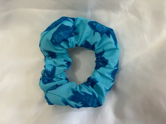 Fish Crinkly Catnip Scrunchie